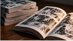 鬼門街の第1部完結をイメージした漫画本